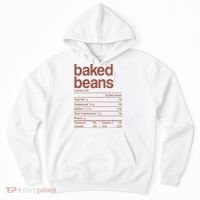 Baked Beans Nutrition Fact Funny Thanksgiving Christmas  Hoodie thumb 0