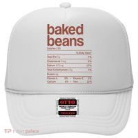 Baked Beans Nutrition Fact Funny Thanksgiving Christmas  Hat thumb 0