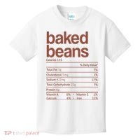 Baked Beans Nutrition Fact Funny Thanksgiving Christmas  Kids T-Shirt thumb 0