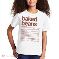 Baked Beans Nutrition Fact Funny Thanksgiving Christmas  Kids T-Shirt thumb 2
