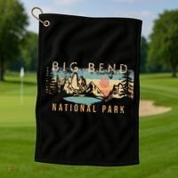 Big Bend National Park Golf Towel thumb 1