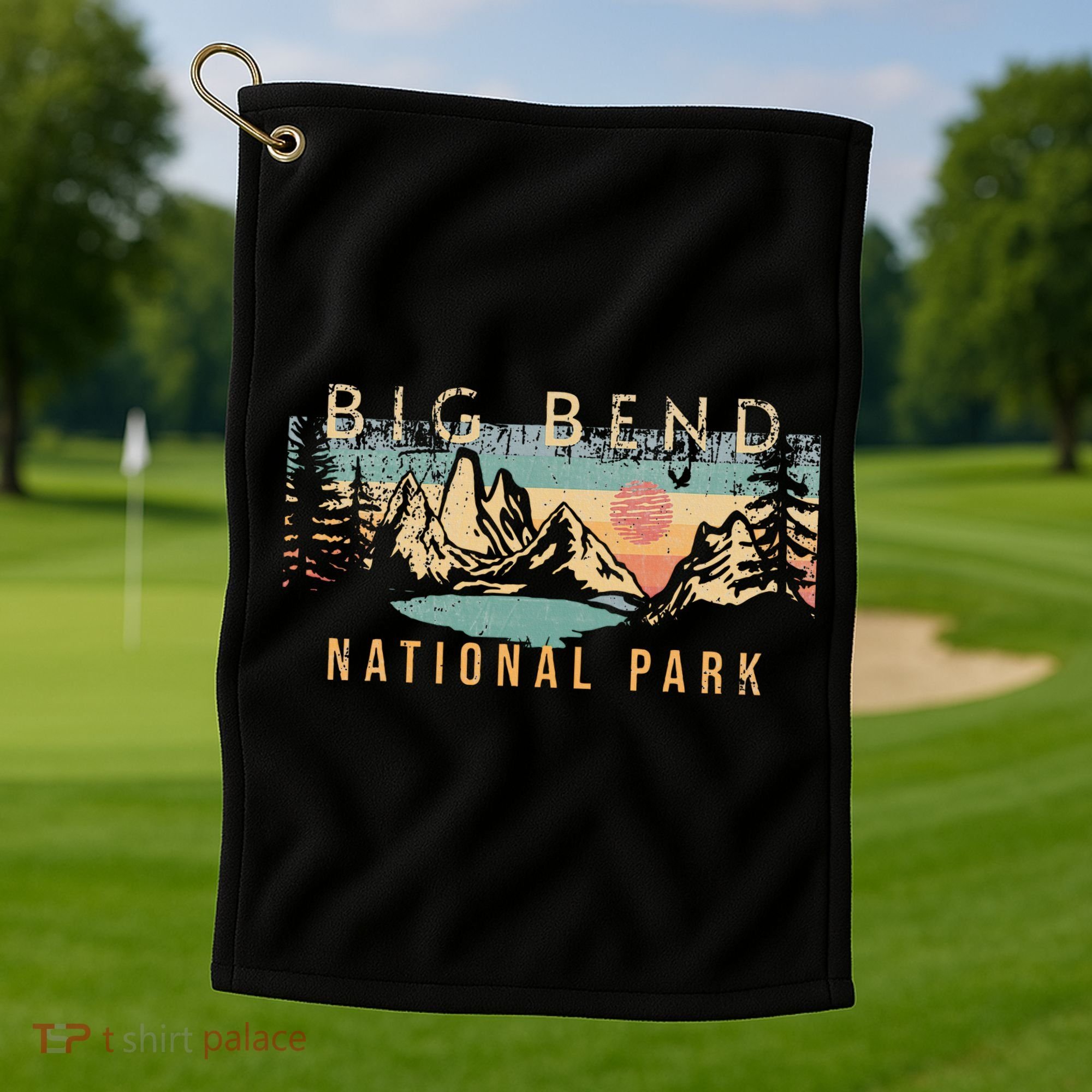 Big Bend National Park Golf Towel
