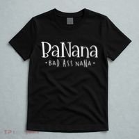 Banana Badass Nana Grammy Grandma Graphic Tee Gift T-Shirt thumb 5