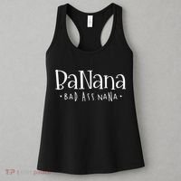 Banana Badass Nana Grammy Grandma Graphic Tee Gift Women's Tank Top thumb 3