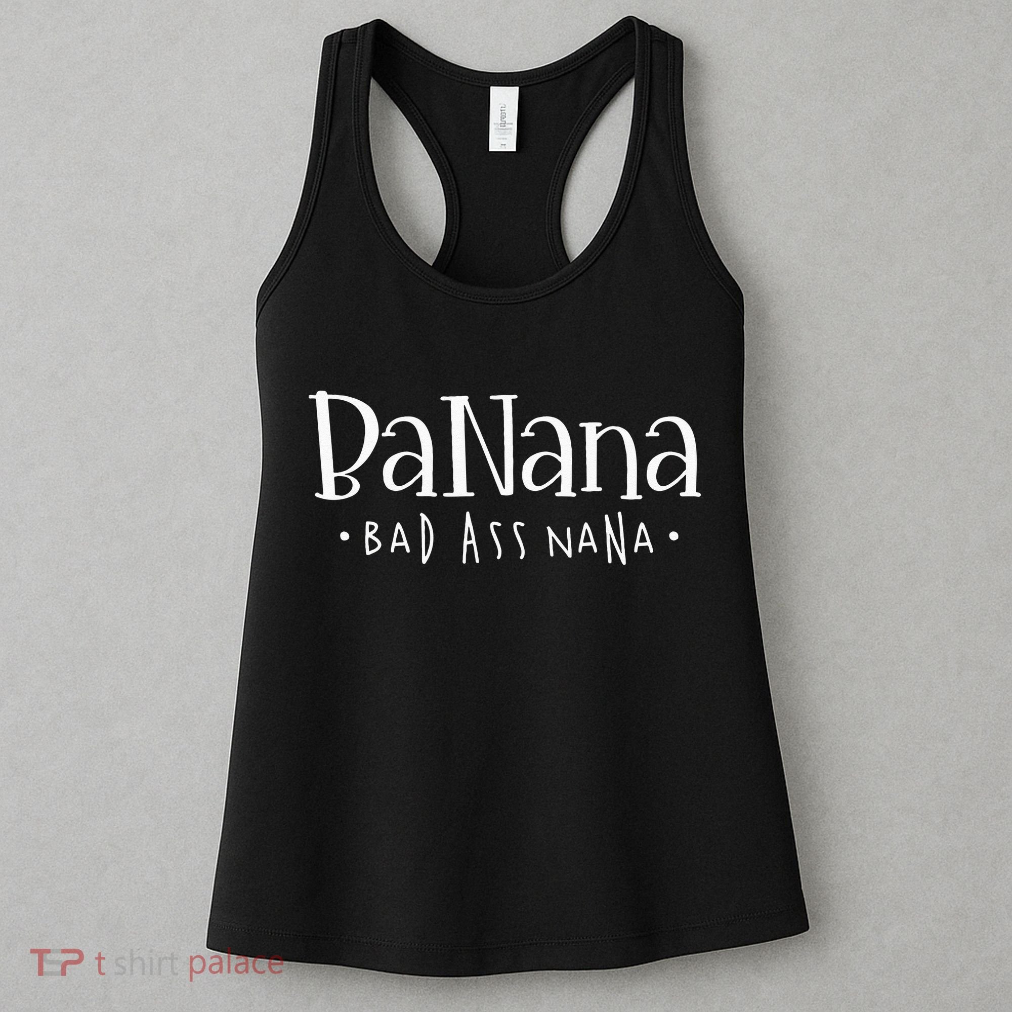 Banana Badass Nana Grammy Grandma Graphic Tee Gift Women's Tank Top
