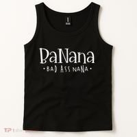 Banana Badass Nana Grammy Grandma Graphic Tee Gift Tank Top thumb 2