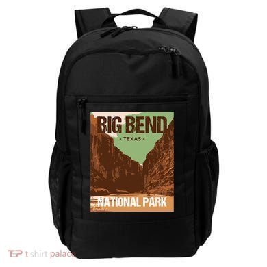 Big Bend National Park Texas Poster Design Backpack