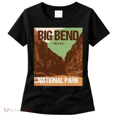 Big Bend National Park Texas Poster Design Women's T-Shirt