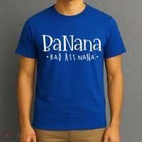 Banana Badass Nana Grammy Grandma Graphic Tee Gift, Mother's Day T-Shirt thumb 3