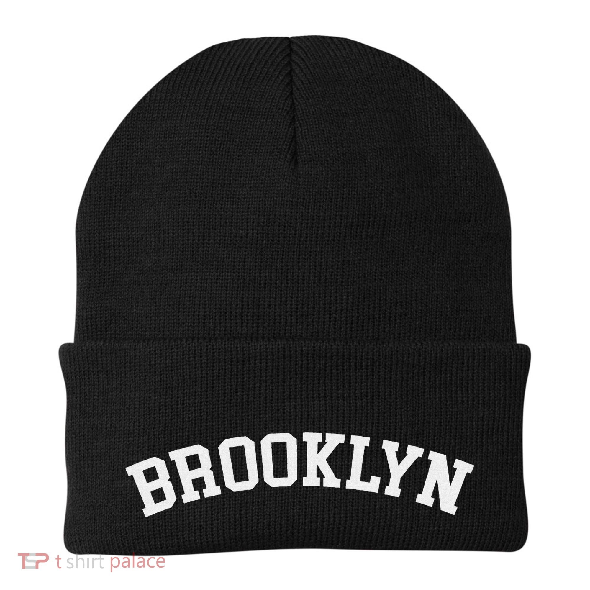 Brooklyn Borough New York College Letters Beanie