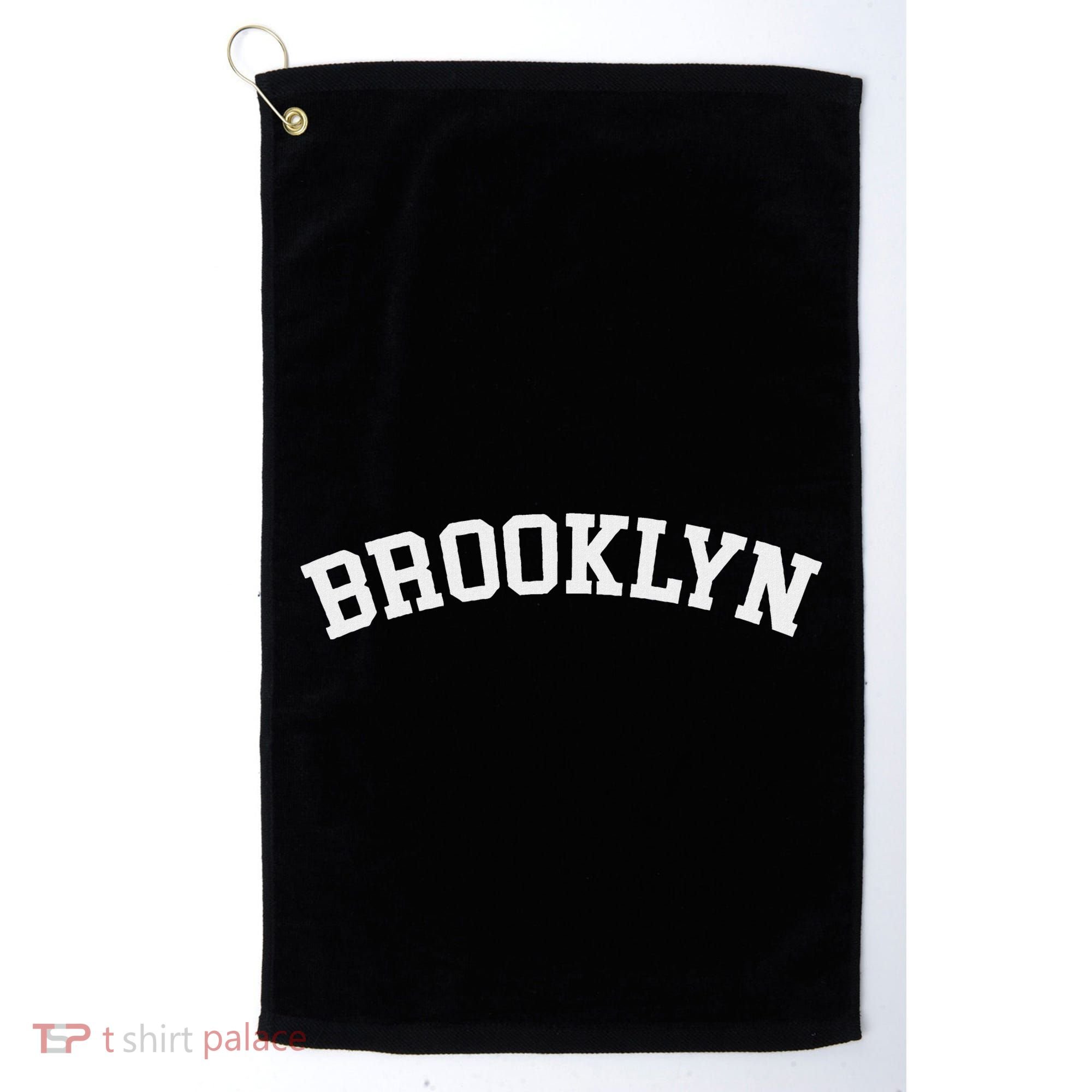 Brooklyn Borough New York College Letters Golf Towel