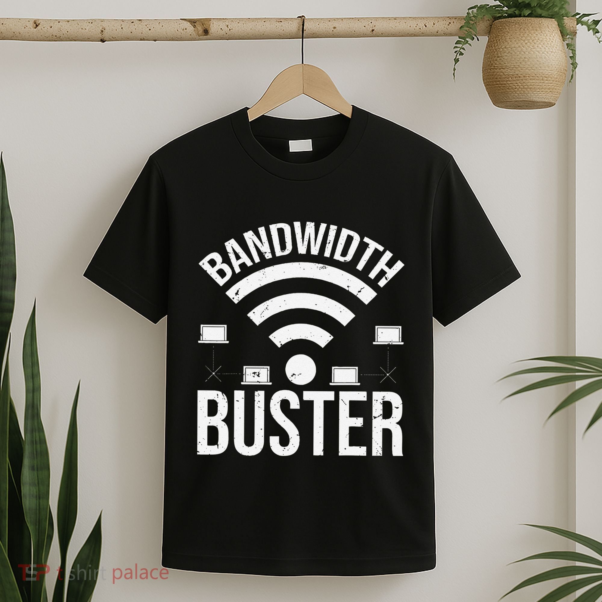 Bandwidth Buster Network Admin T-Shirt