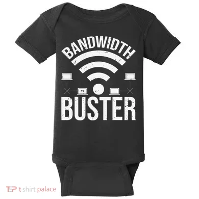 Bandwidth Buster Network Admin Baby Bodysuit