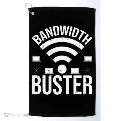 Bandwidth Buster Network Admin Golf Towel