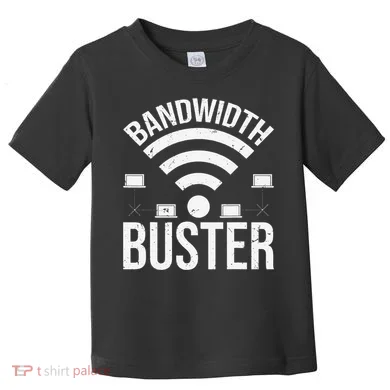 Bandwidth Buster Network Admin Toddler T-Shirt
