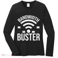 Bandwidth Buster Network Admin Women's Long Sleeve Shirt thumb 0