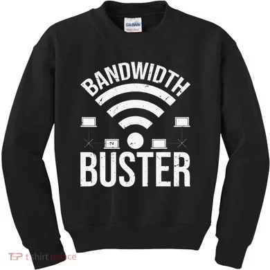 Bandwidth Buster Network Admin Kids Sweatshirt