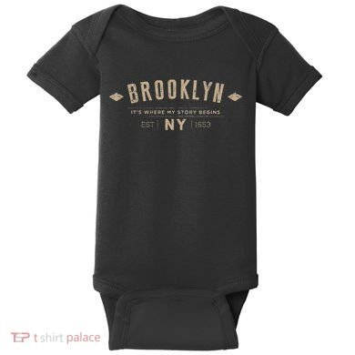 Brooklyn Brooklyn Ny Baby Bodysuit
