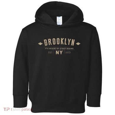 Brooklyn Brooklyn Ny Toddler Hoodie