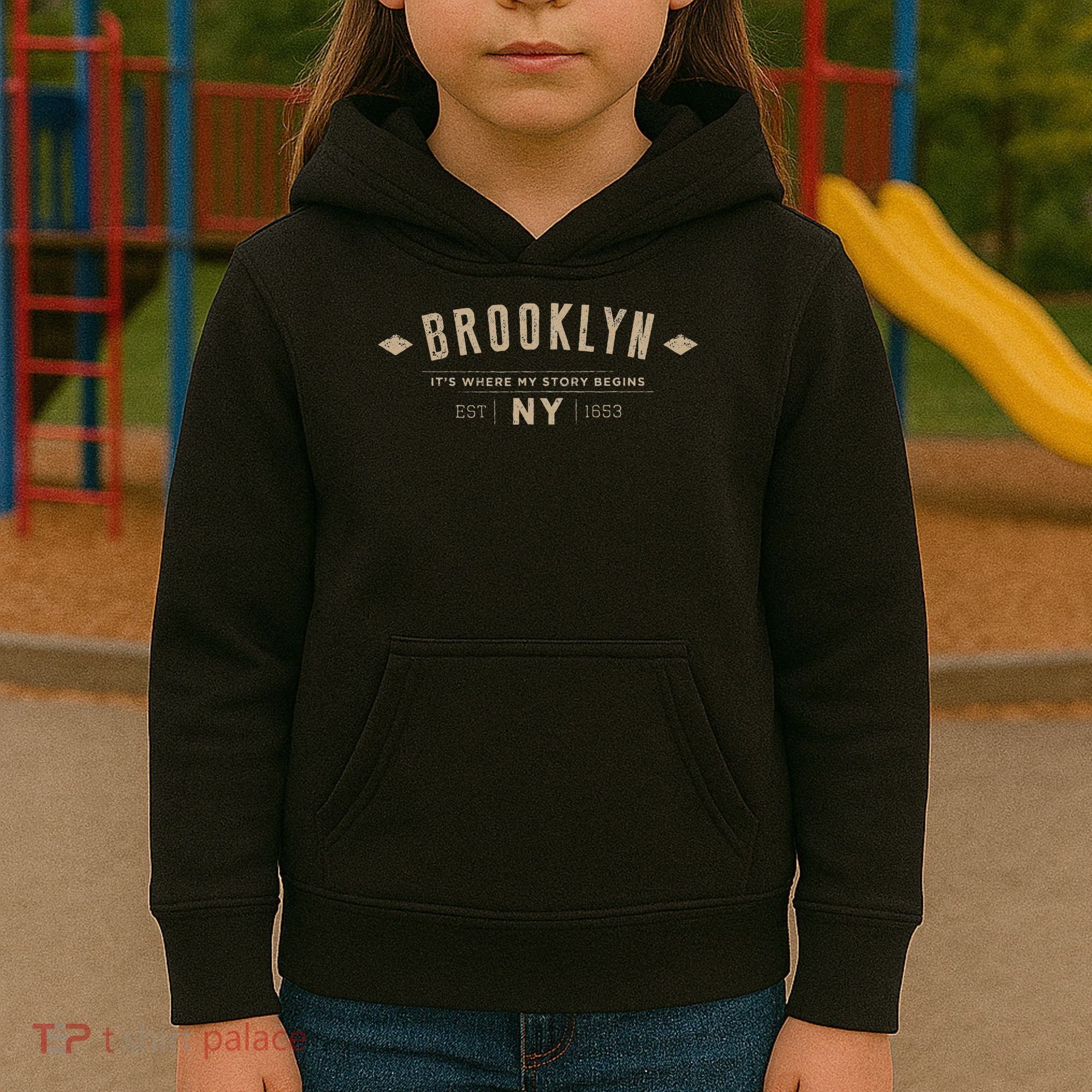 Brooklyn Brooklyn Ny Kids Hoodie