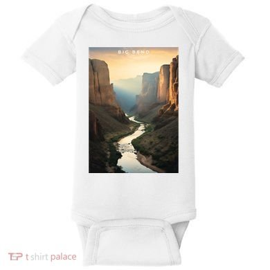 Big Bend National Park Photographic Baby Bodysuit