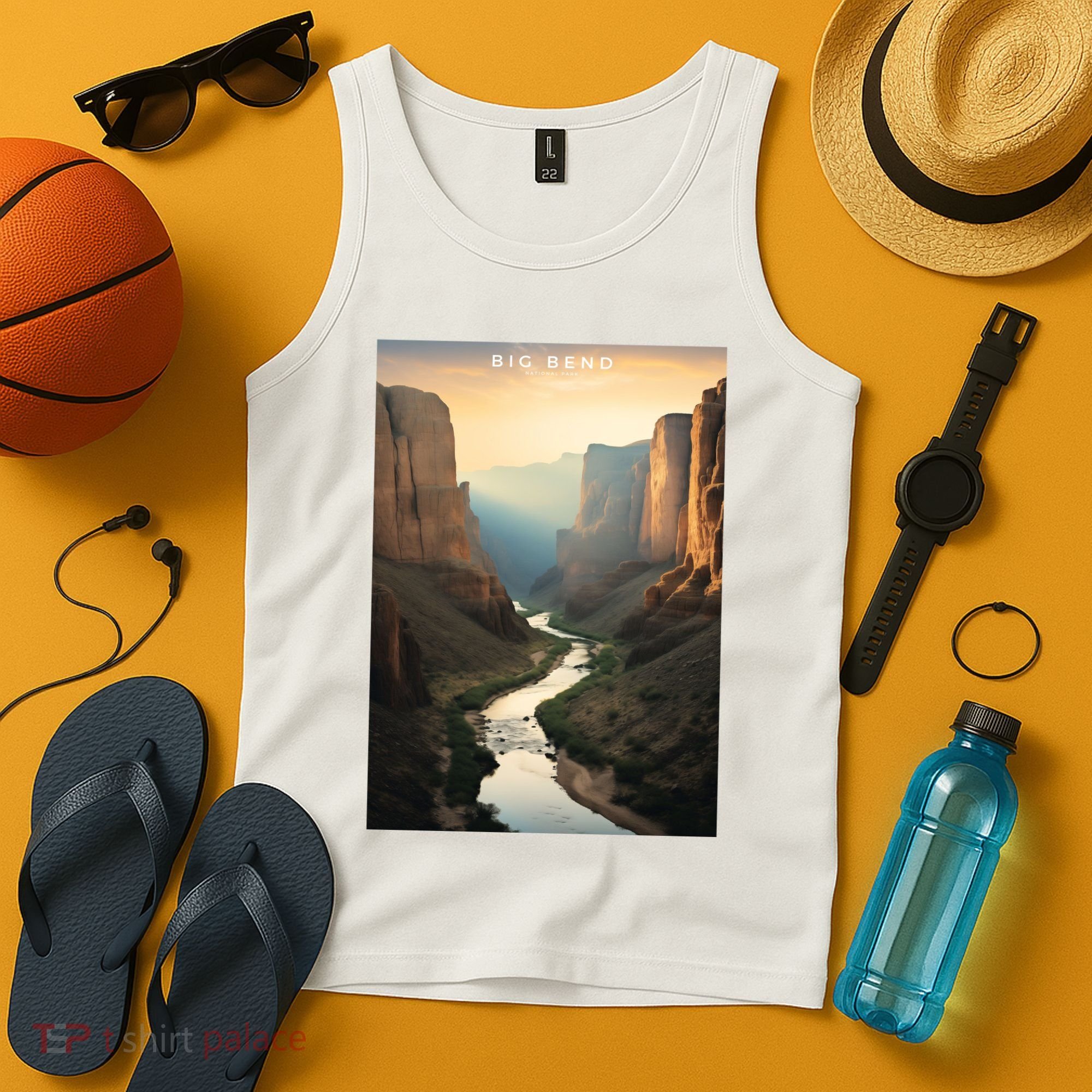 Big Bend National Park Photographic Tank Top