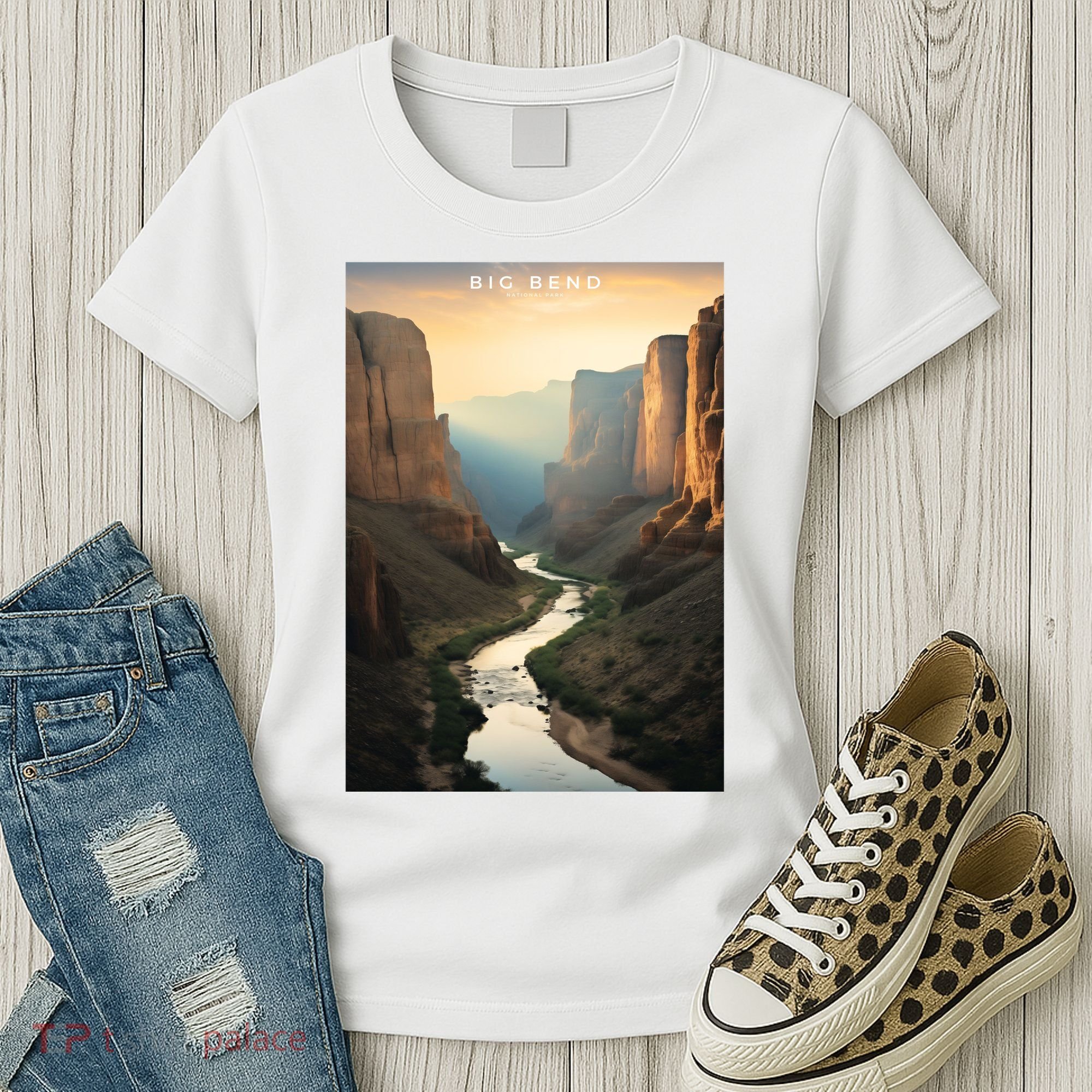 Big Bend National Park Photographic Women's T-Shirt
