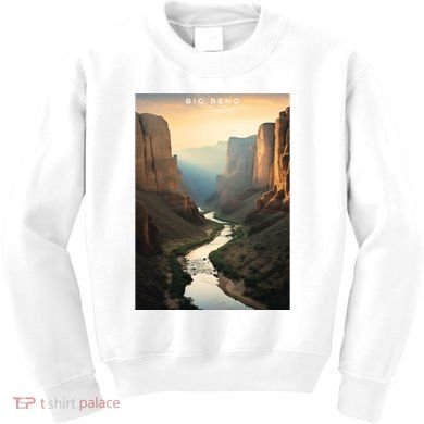 Big Bend National Park Photographic Kids Sweatshirt