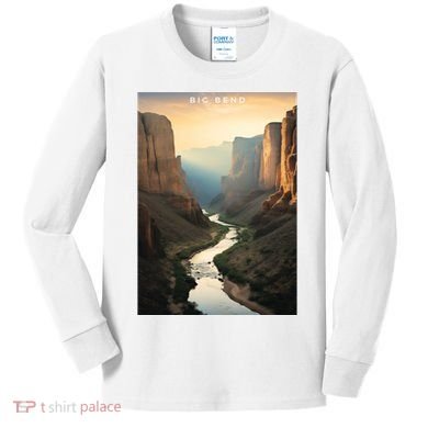 Big Bend National Park Photographic Kids Long Sleeve Shirt