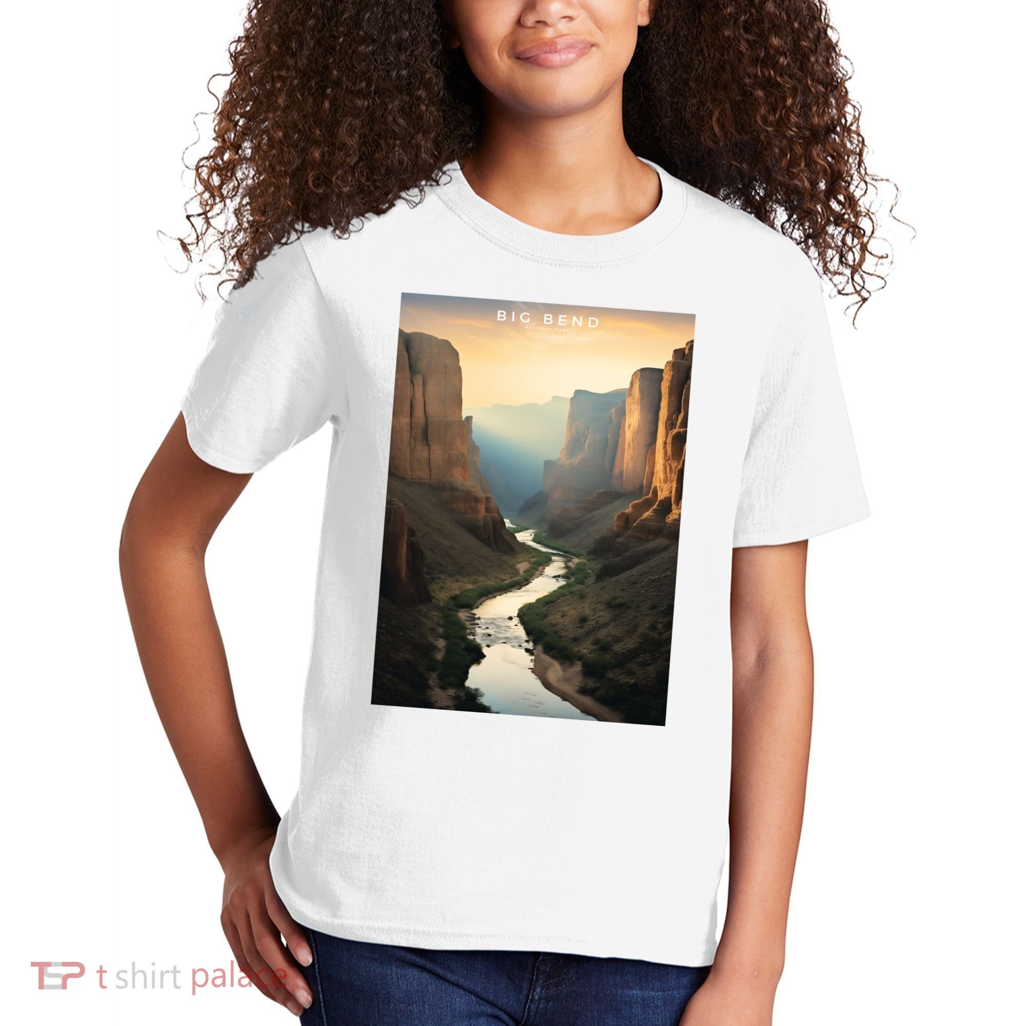 Big Bend National Park Photographic Kids T-Shirt