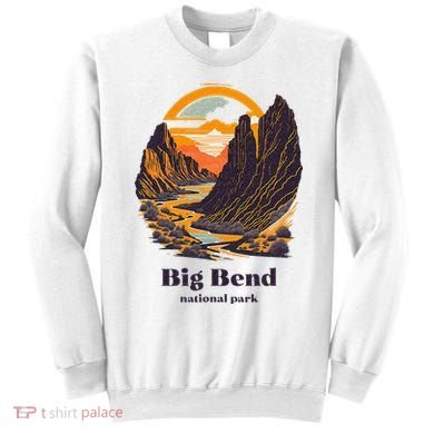 Big Bend National Park Texas Cool Vintage Style Sweatshirt