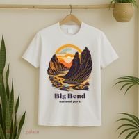 Big Bend National Park Texas Cool Vintage Style T-Shirt thumb 2