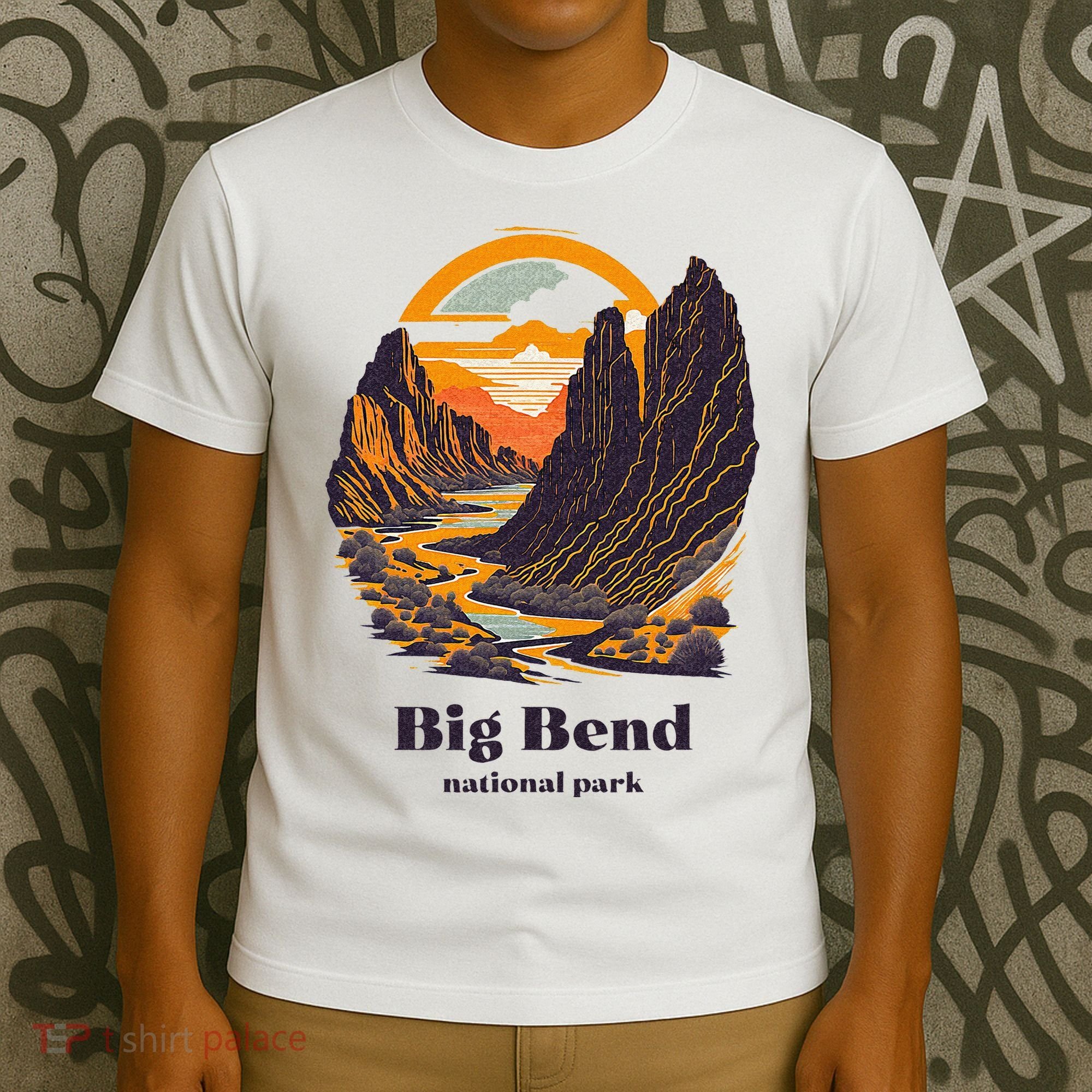 Big Bend National Park Texas Cool Vintage Style T-Shirt