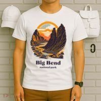 Big Bend National Park Texas Cool Vintage Style T-Shirt thumb 6