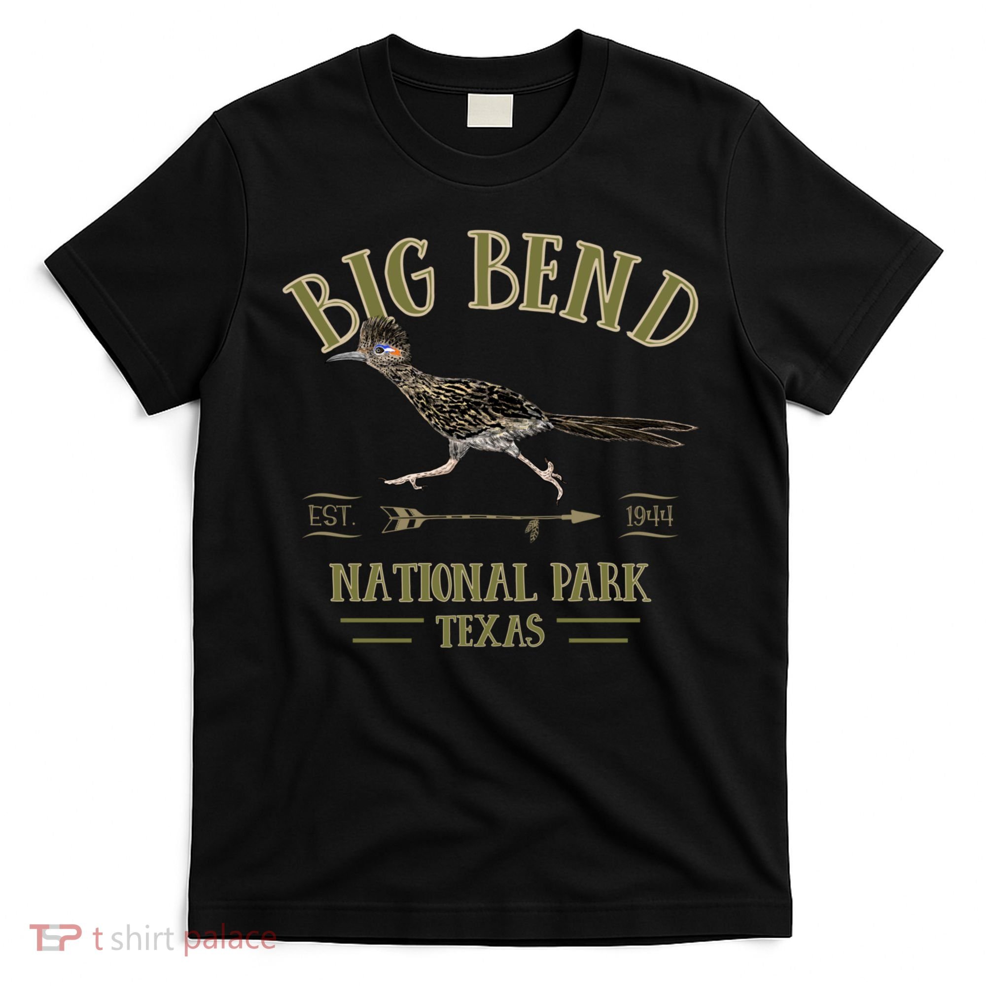 Big Bend National Park Roadrunner Np Texas Tourist Souvenir T-Shirt