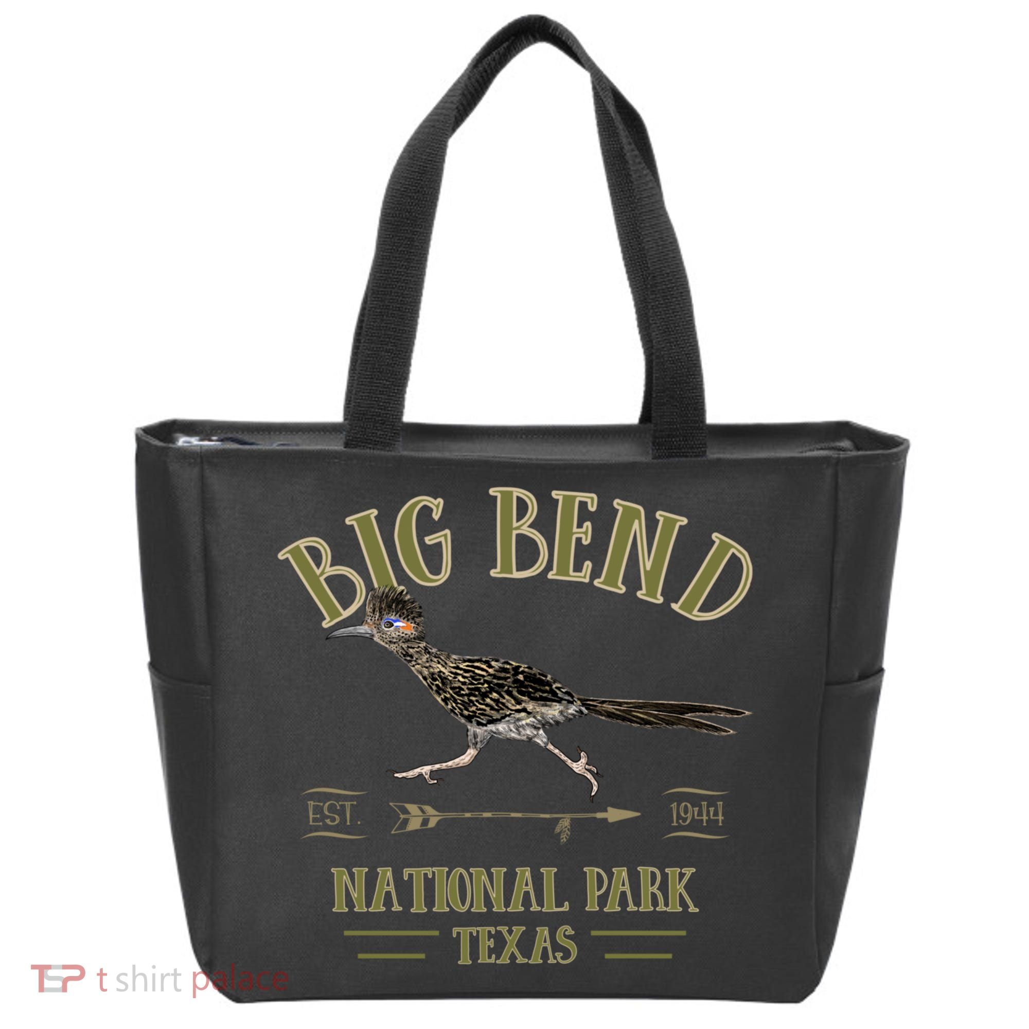 Big Bend National Park Roadrunner Np Texas Tourist Souvenir Tote Bag