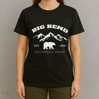 Big Bend National Park Retro Vintage Texas National Park T-Shirt thumb 4