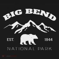 Big Bend National Park Retro Vintage Texas National Park T-Shirt thumb 7
