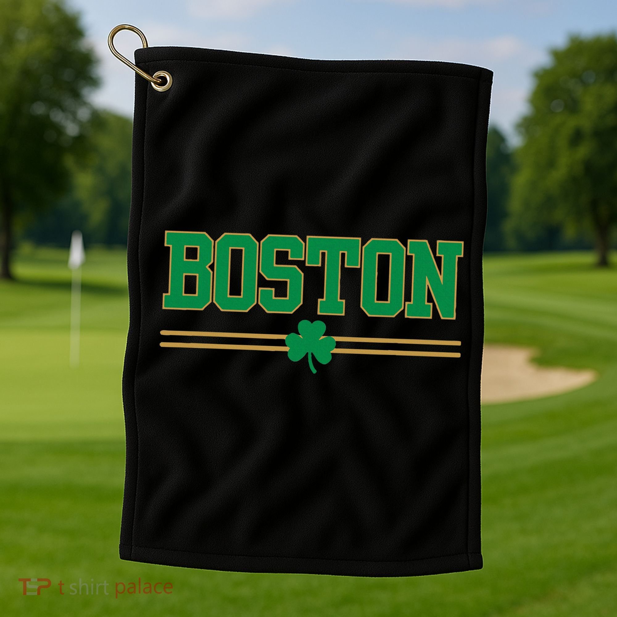 Boston Golf Towel