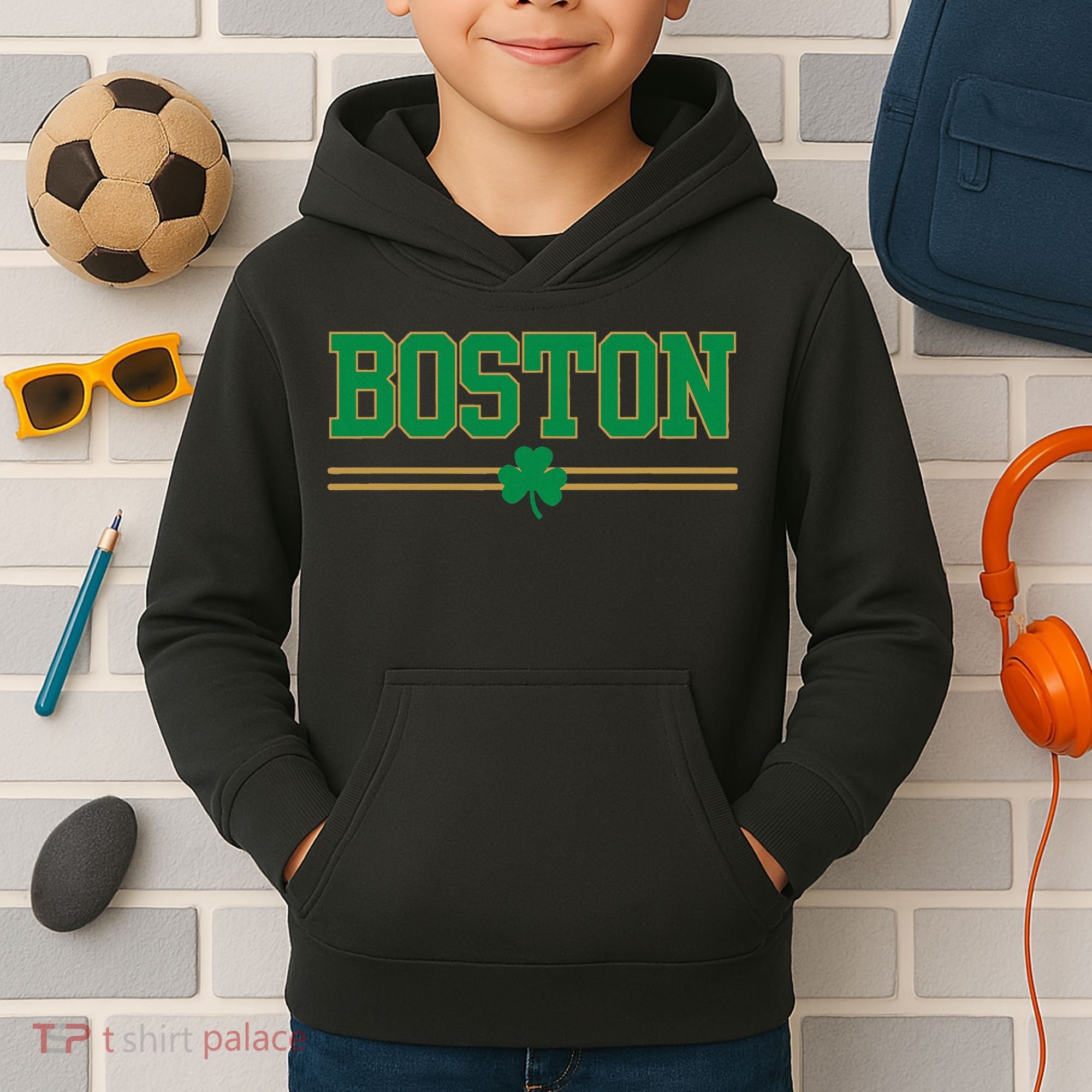 Boston Kids Hoodie