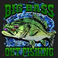 Big Bass Out Fishing Beanie thumb 2