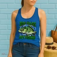 Big Bass Out Fishing Women's Tank Top thumb 2