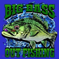 Big Bass Out Fishing Women's Tank Top thumb 5