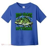 Big Bass Out Fishing Toddler T-Shirt thumb 0