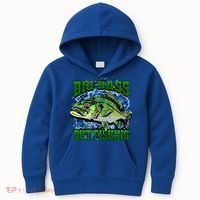 Big Bass Out Fishing Kids Hoodie thumb 0