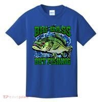 Big Bass Out Fishing Kids T-Shirt thumb 0