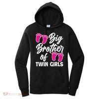 Big Brother Of Twin New Brother Sibling Funny Twins Women's Hoodie thumb 0
