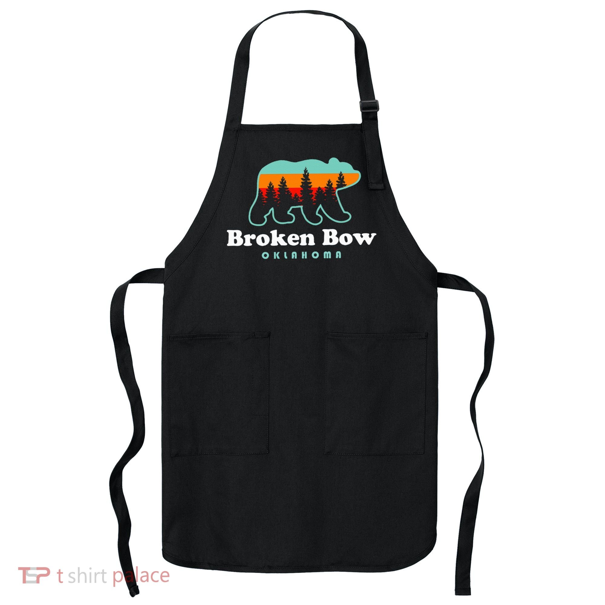 Broken Bow Oklahoma Lake Outdoors Bear Apron
