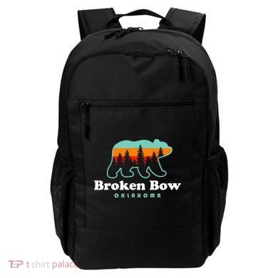 Broken Bow Oklahoma Lake Outdoors Bear Backpack
