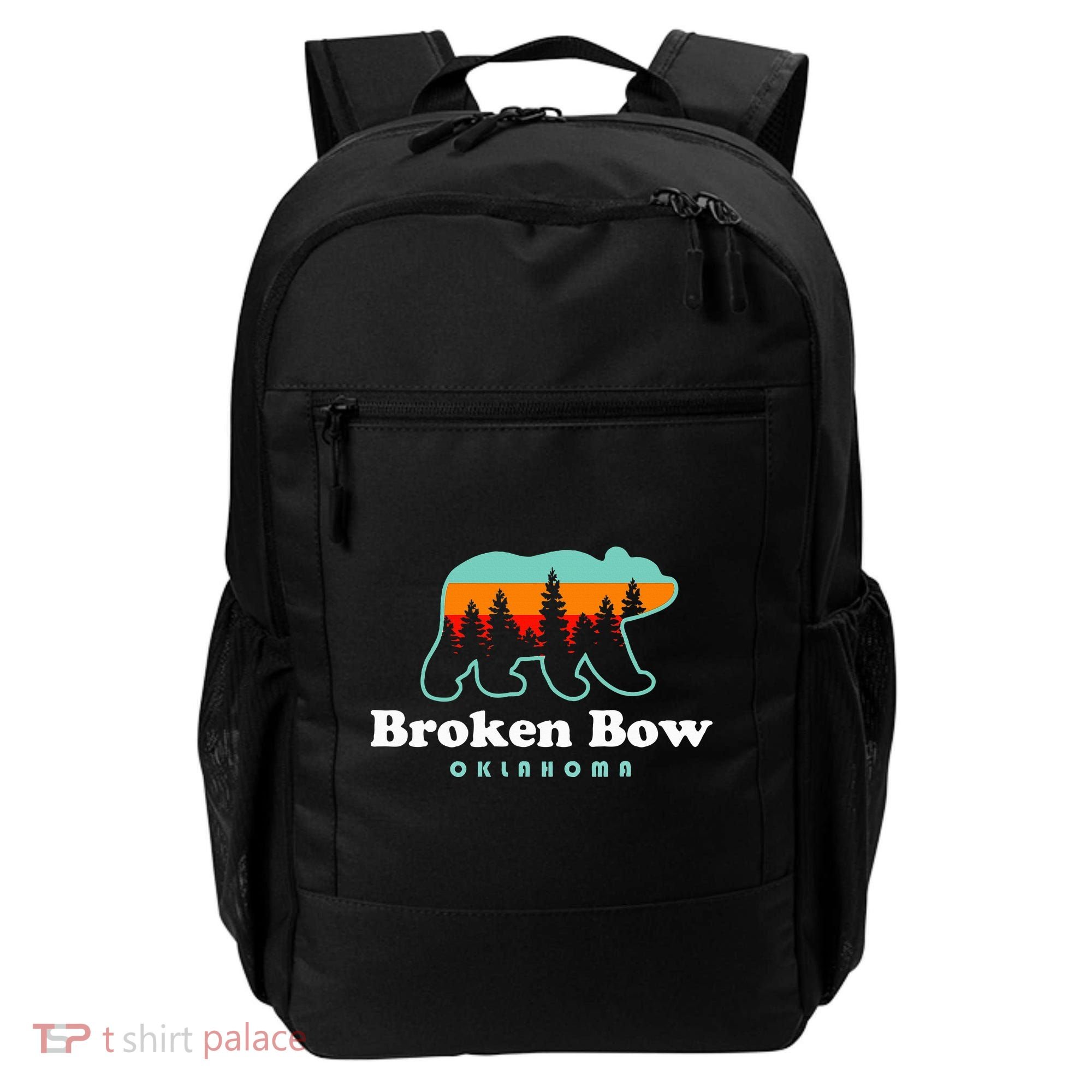 Broken Bow Oklahoma Lake Outdoors Bear Backpack